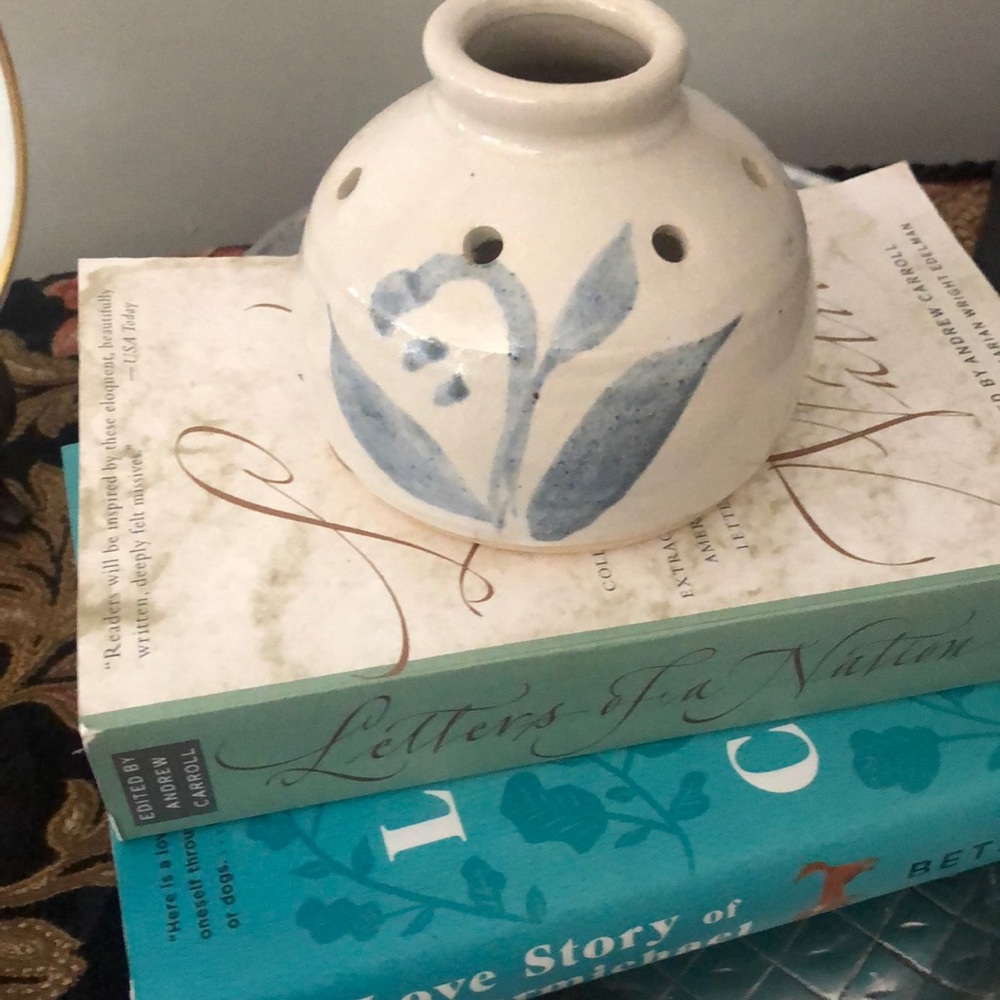 Rare Find Stoneware Flower Frog/diffuser 1960